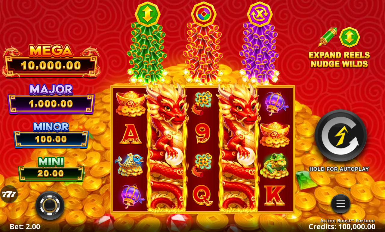 Action Boost Fortune base game