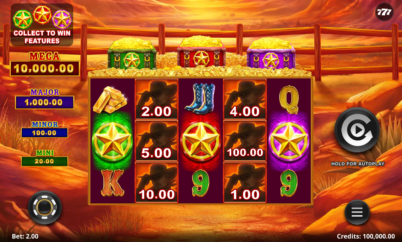 Action Cash Lightning Bounty base game