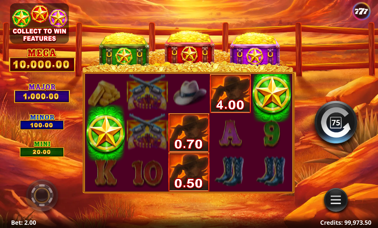 Action Cash Lightning Bounty gameplay