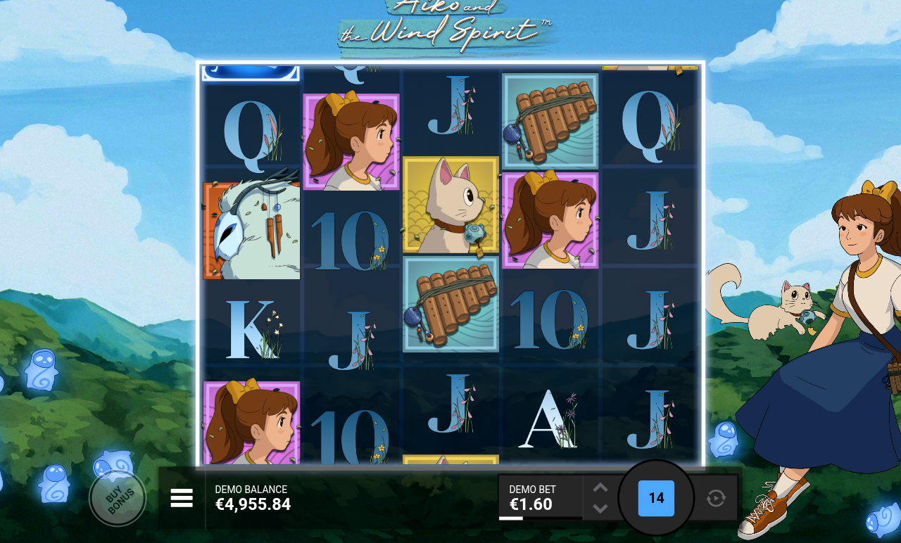 Aiko and the Wind Spirit gameplay during the bonus features