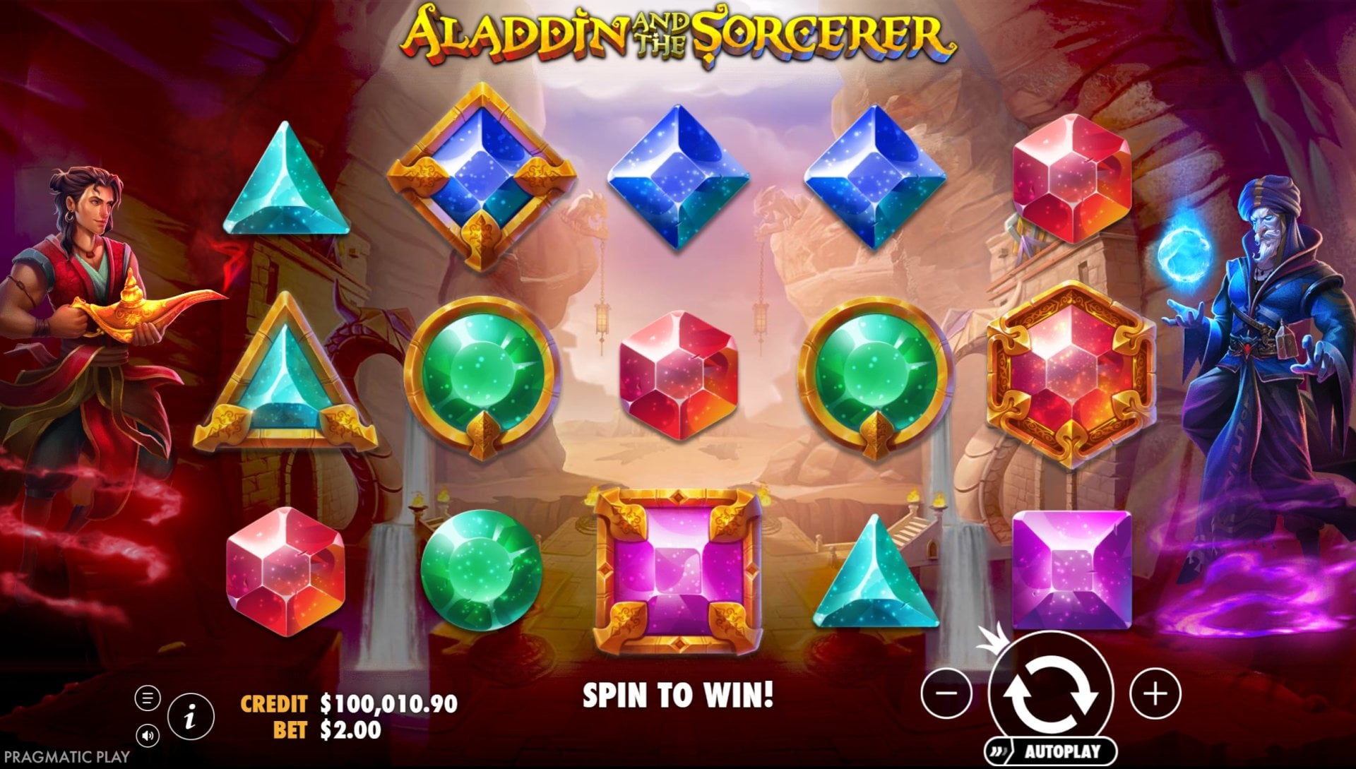 Aladdin and the Sorcerer Base Game