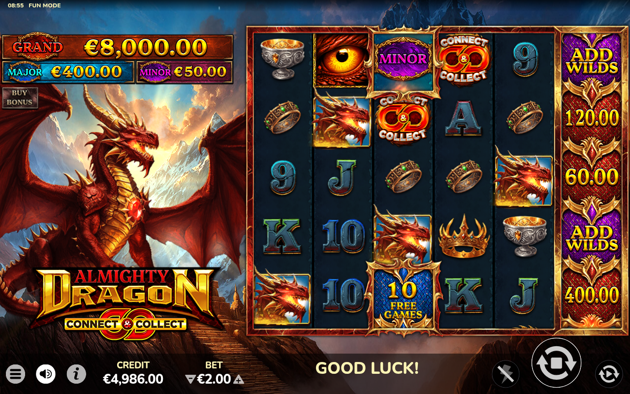 Almighty Dragon gameplay