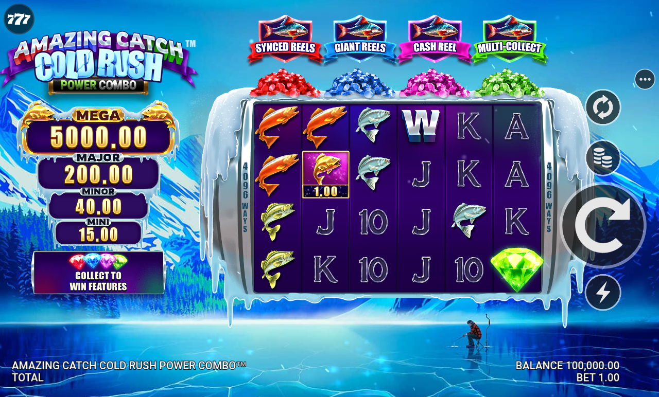 Amazing Catch Cold Rush Power Combo base game