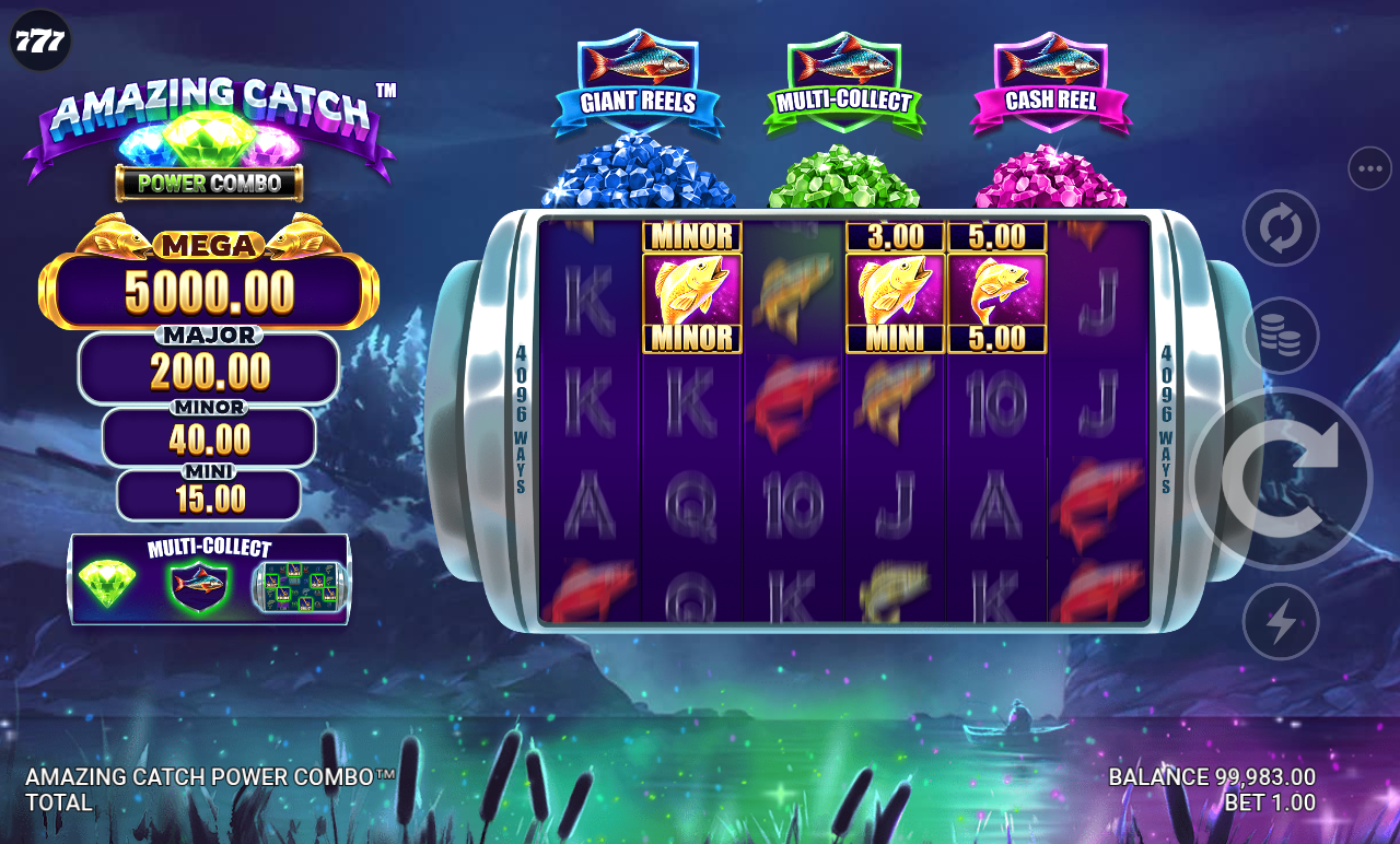Amazing Catch Power Combo gameplay