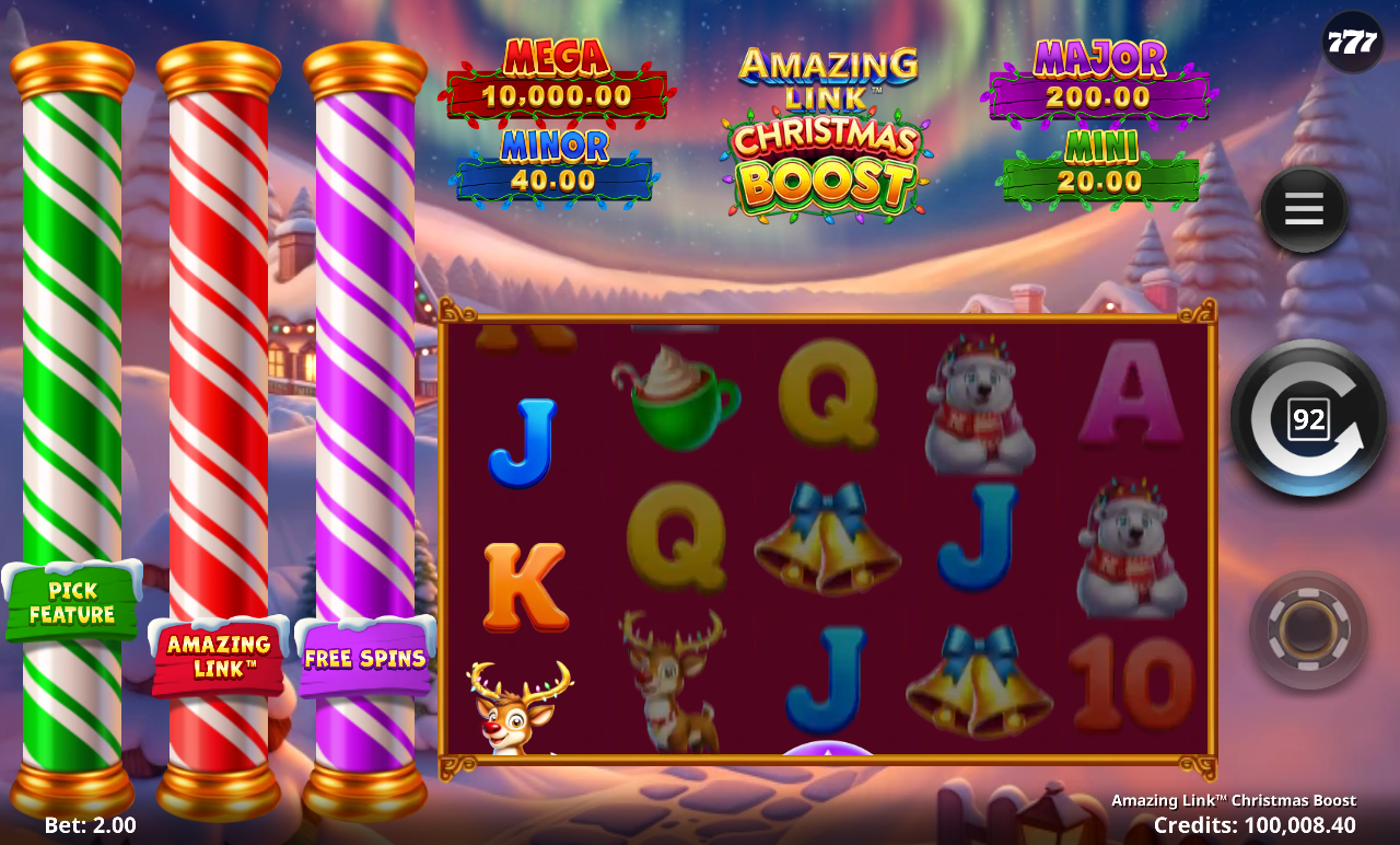 Amazing Link Christmas Boost gameplay
