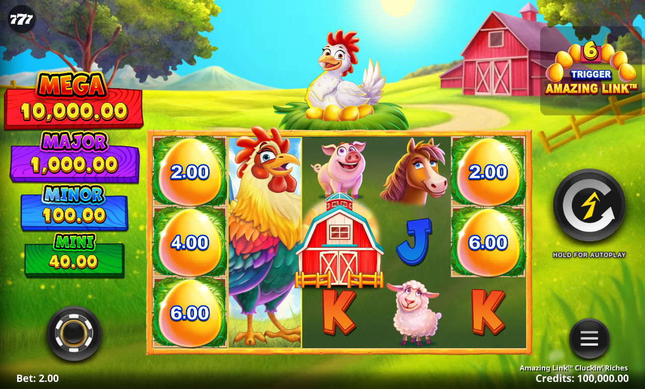 Amazing Link Cluckin' Riches base game