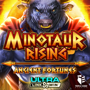 Ancient Fortunes Minotaur Rising slot by Triple Edge Studios