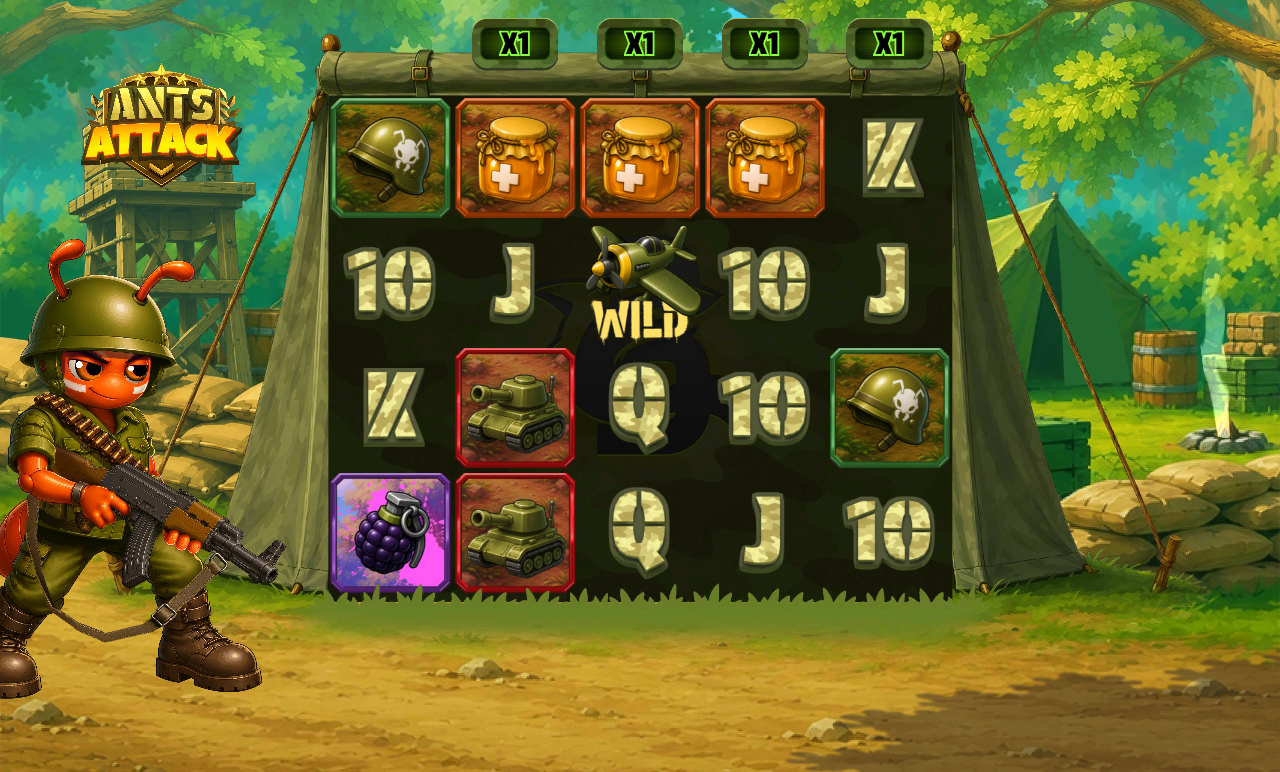 Ants Attack base game