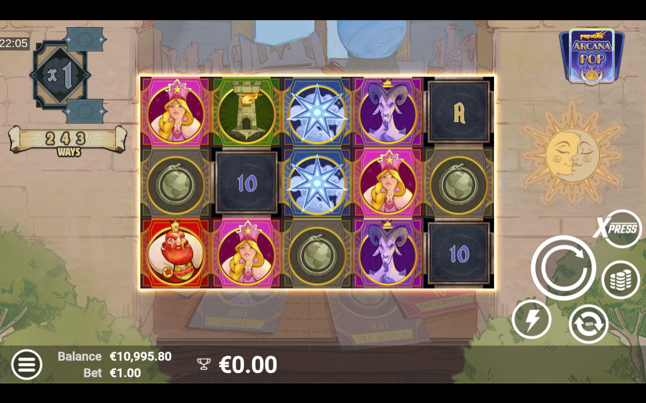 ArcanaPop PopWins gameplay
