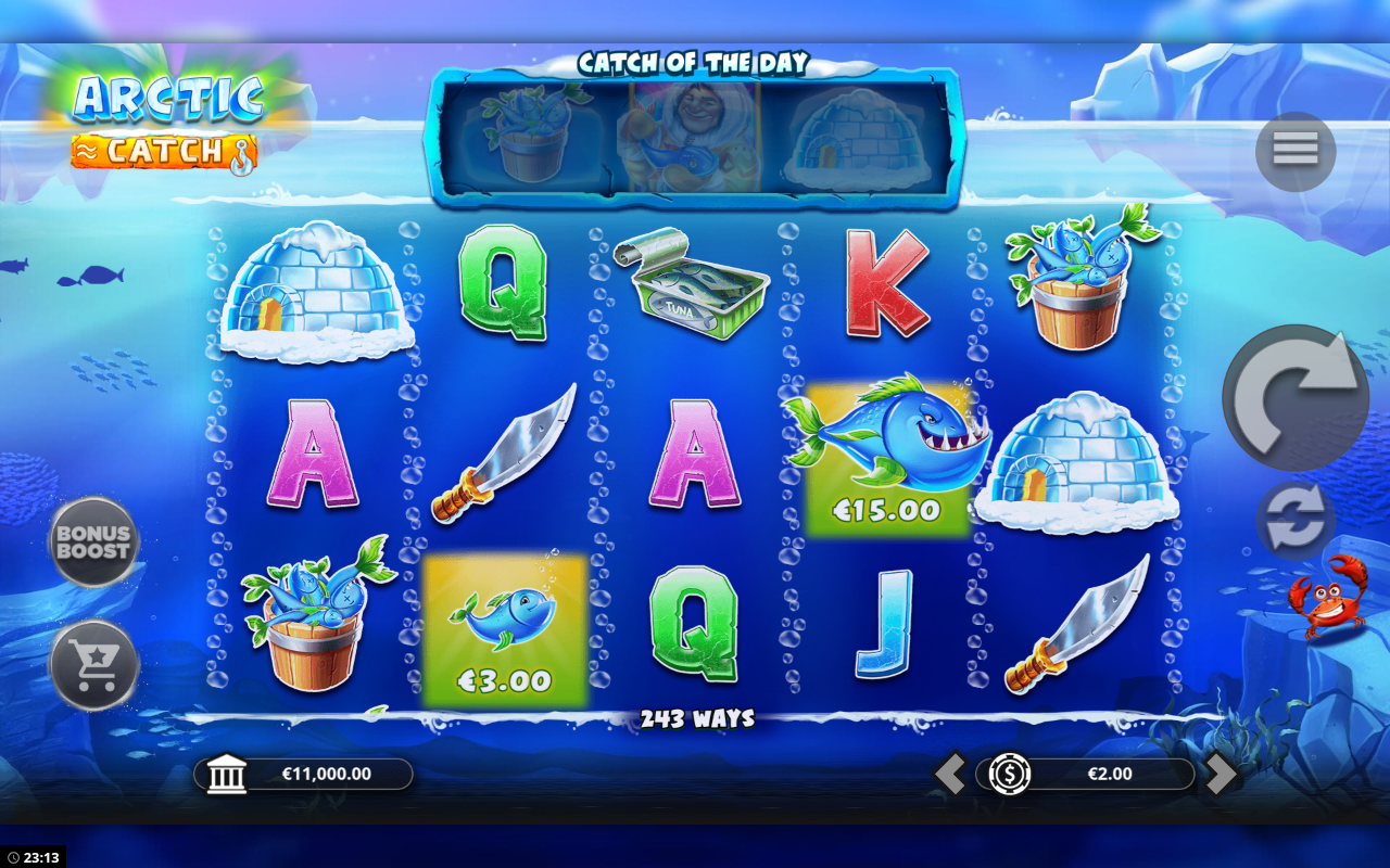 Arctic Catch gameplay