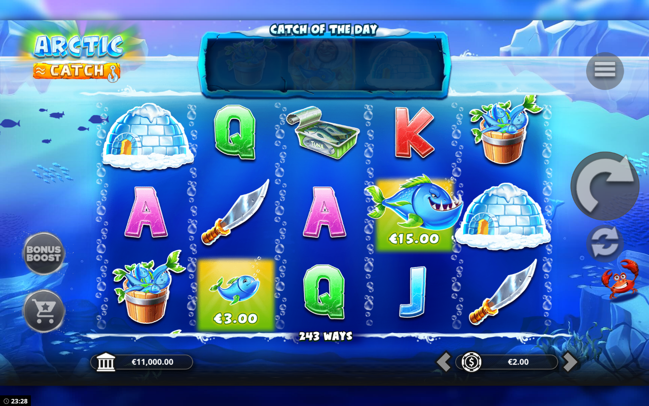 Arctic Catch gameplay