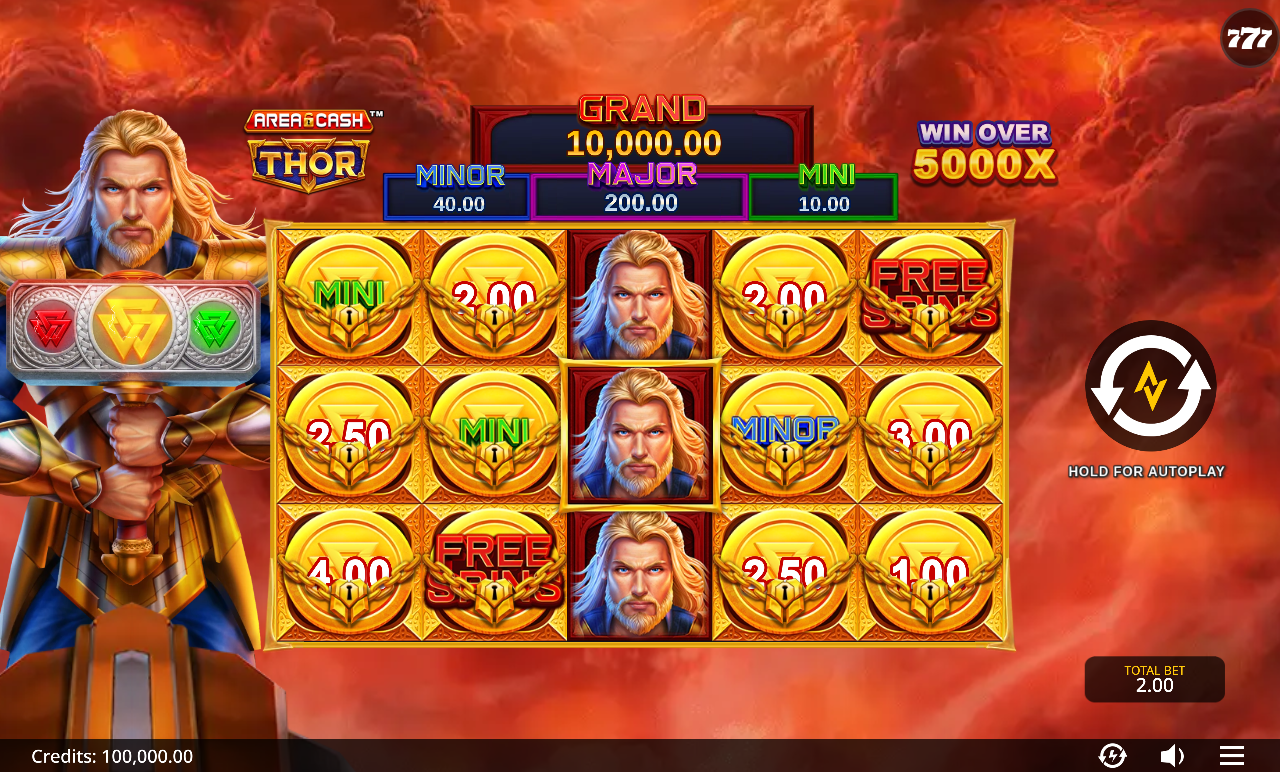 Area Cash Thor base game