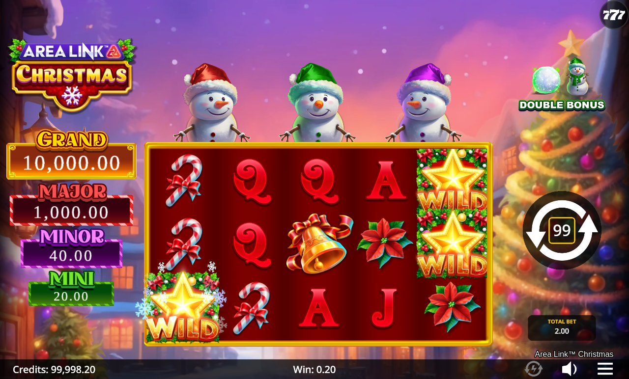 Area Link Christmas gameplay