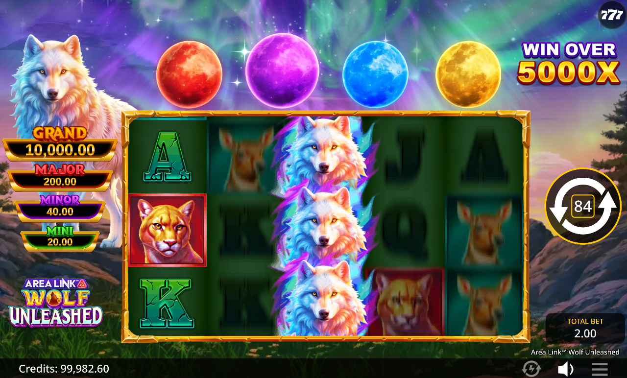 Area Link Wolf Unleashed gameplay