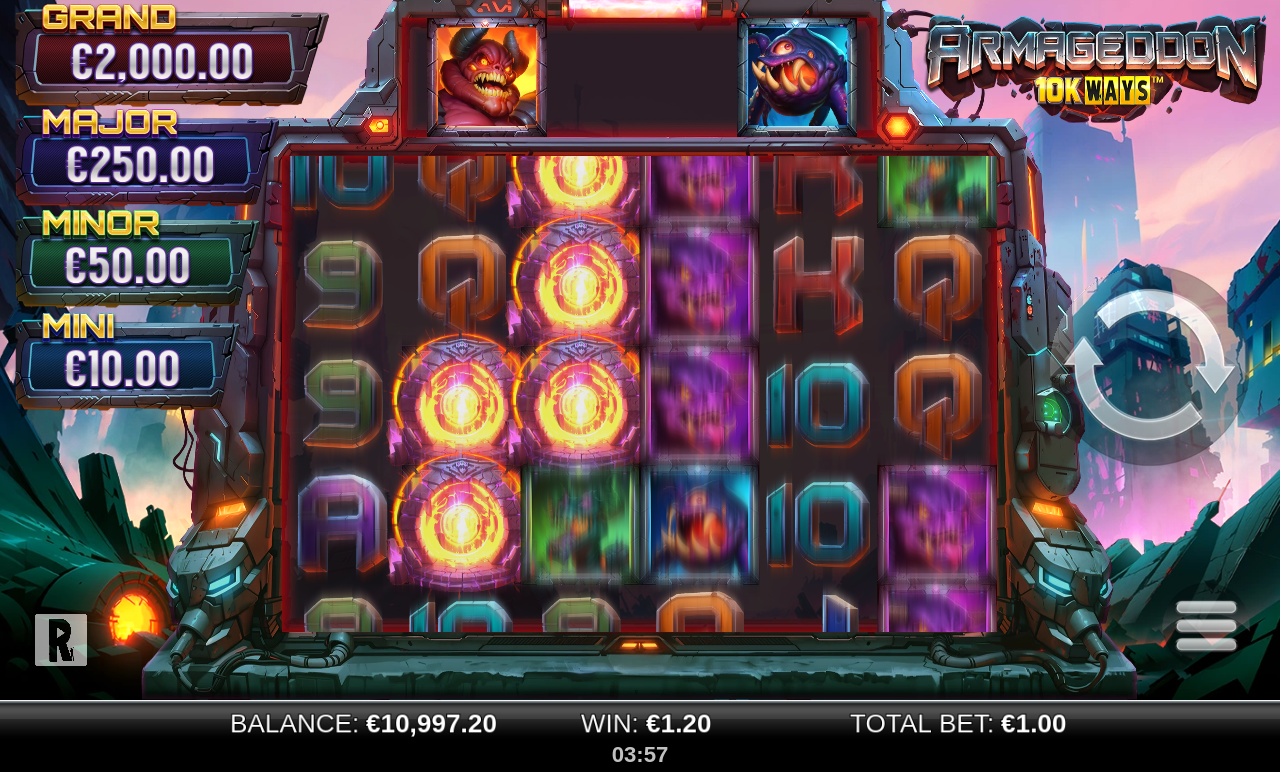 Armageddon 10K Ways gameplay