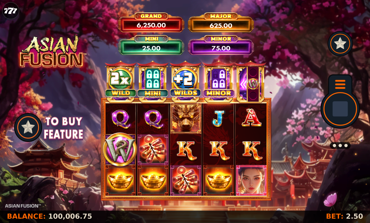 Asian Fusion gameplay