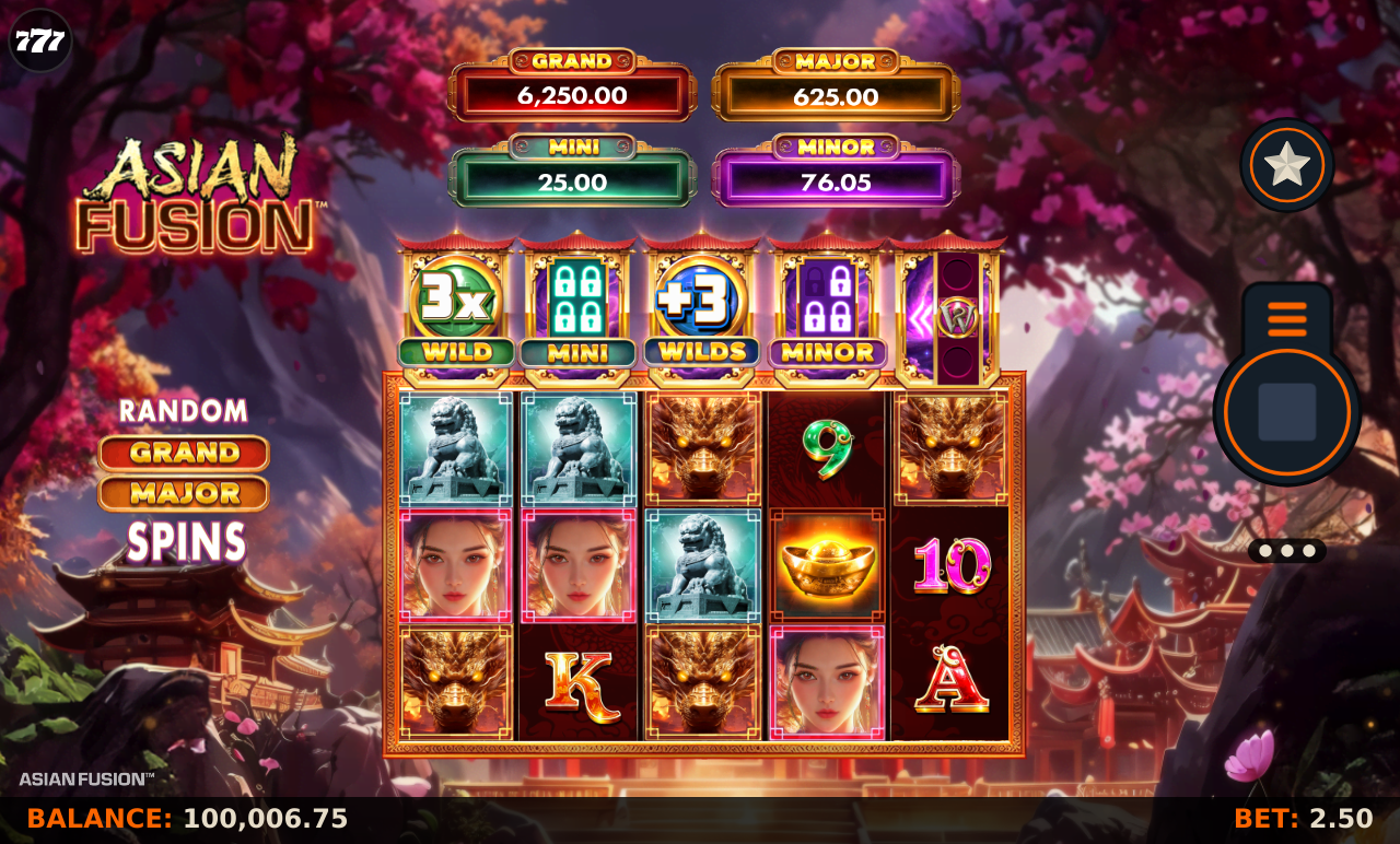 Asian Fusion gameplay