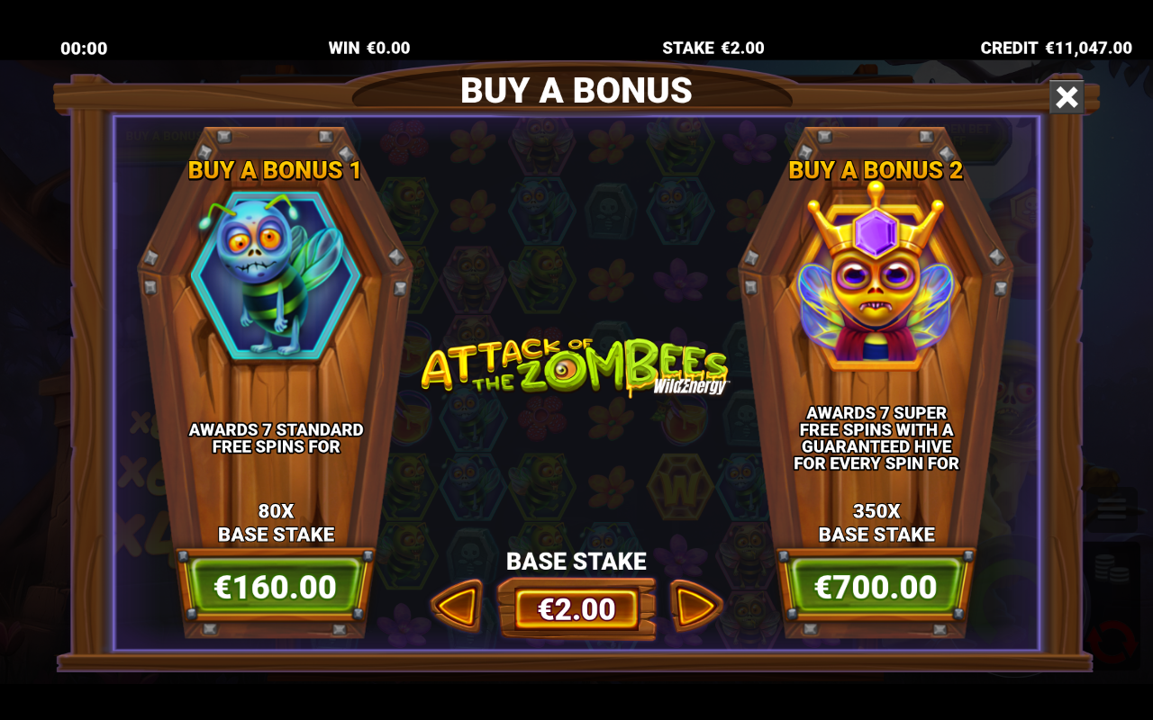 Attack of the Zombees WildEnergy bonus buy