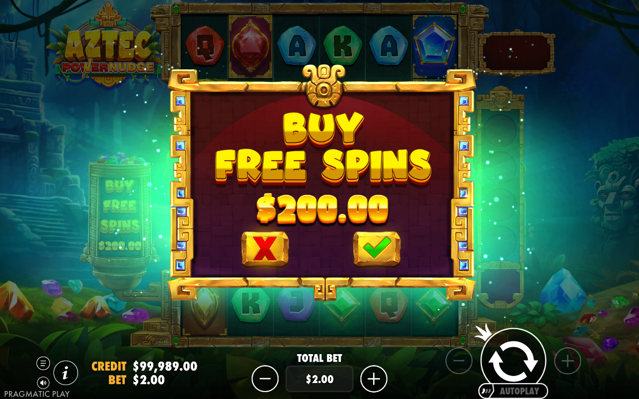 Aztec Powernudge bonus buy