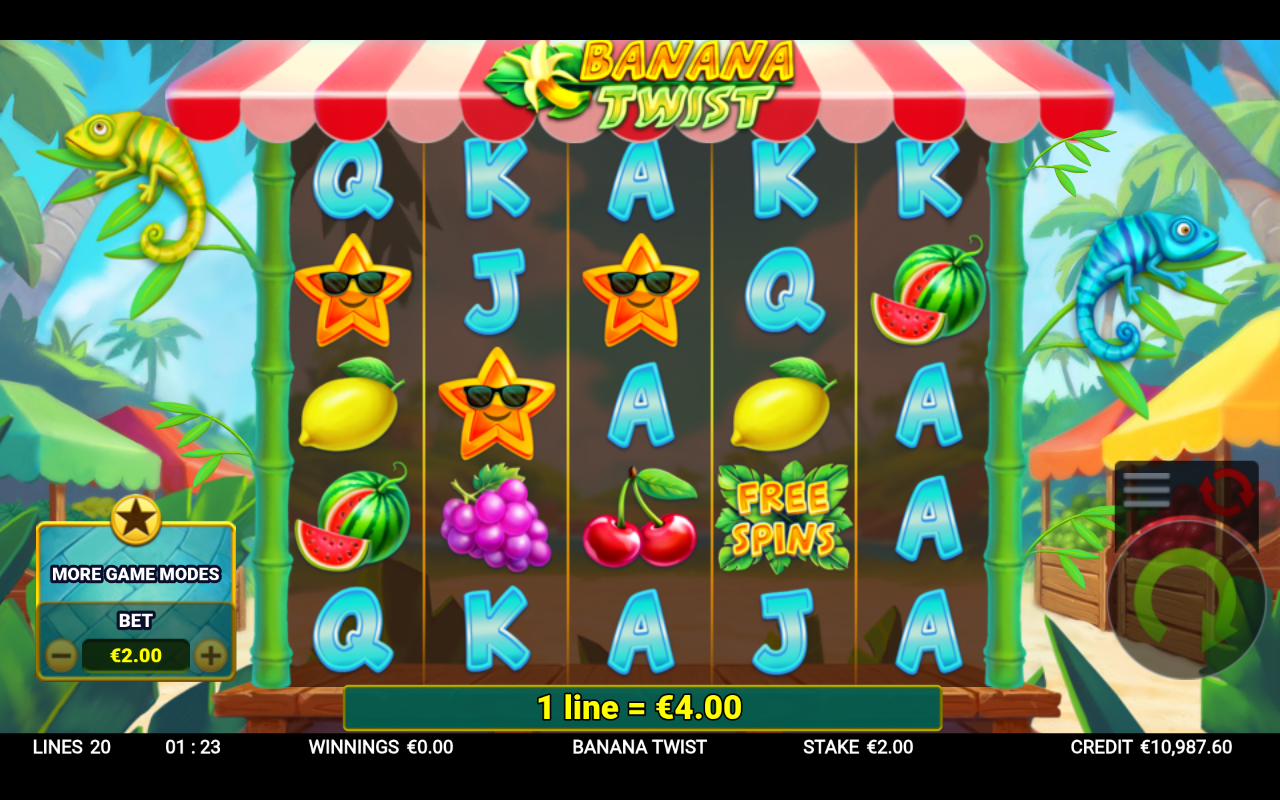 Banana Twist gameplay