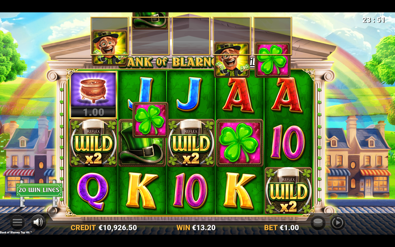 Bank of Blarney TopHit bonus round