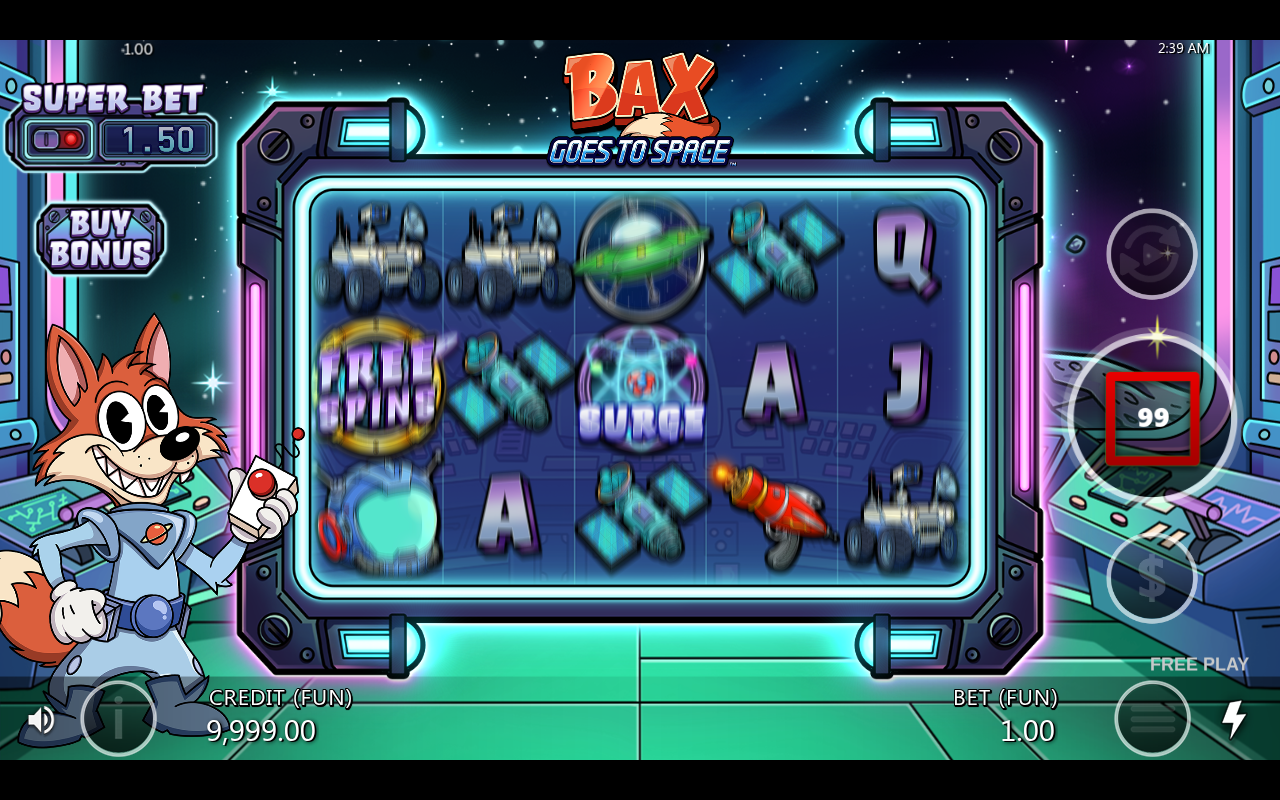 Bax Goes To Space gameplay