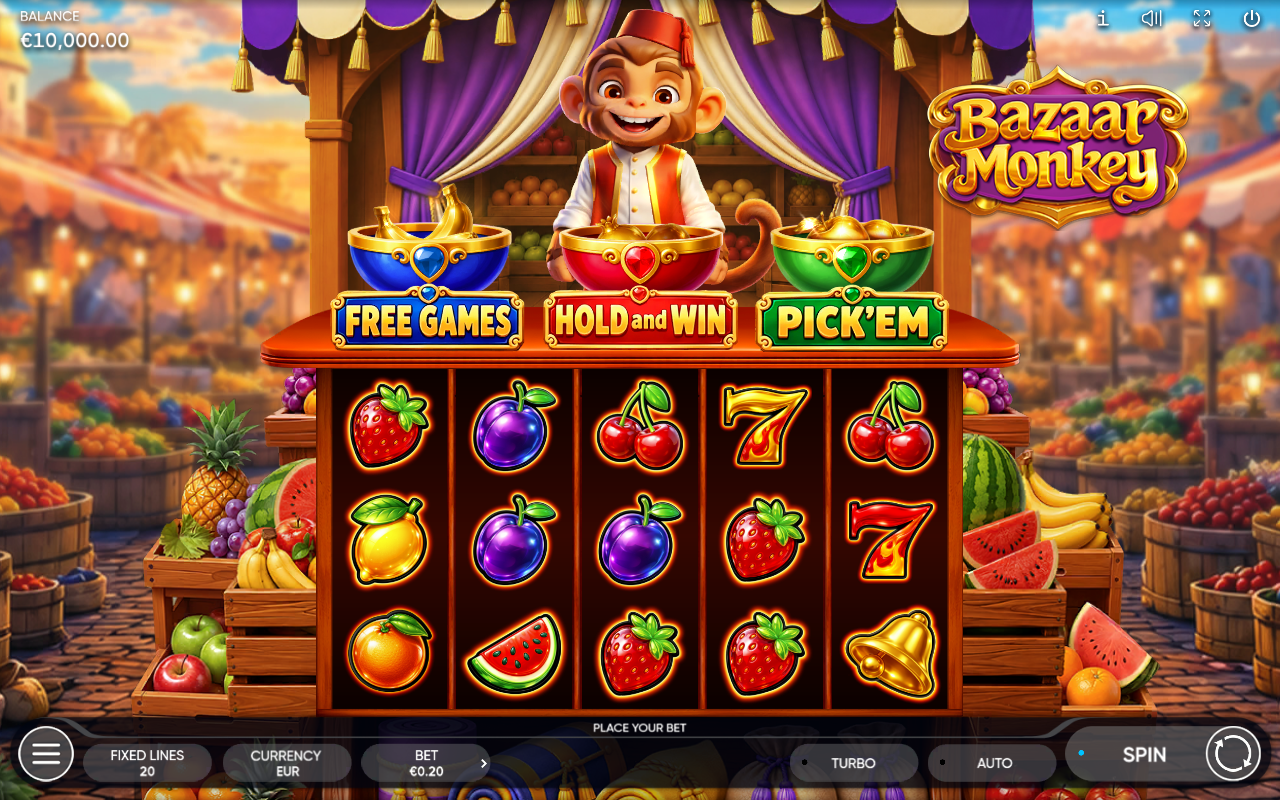 Bazaar Monkey base game