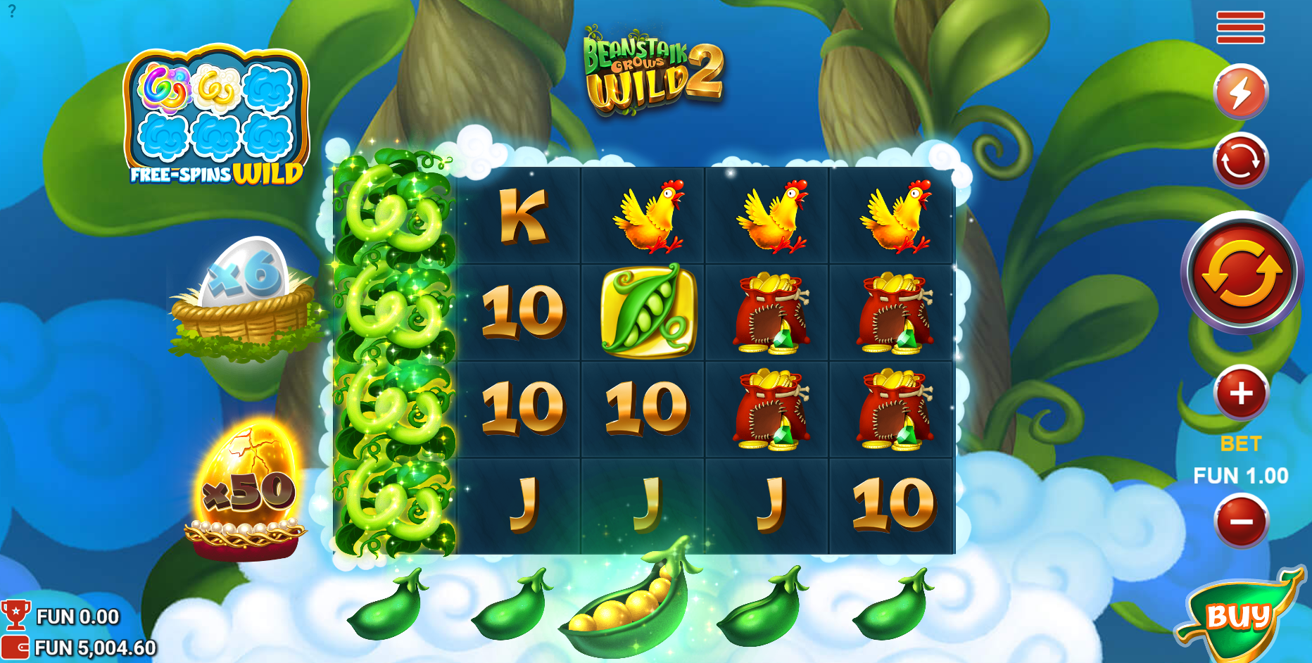Beanstalk Grows Wild Growing Wilds feature