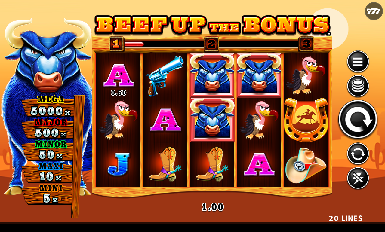 Beef Up the Bonus base game