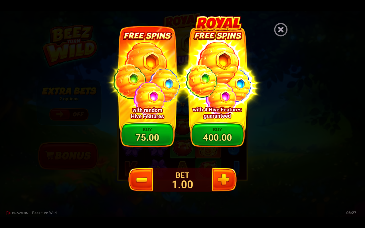 Beez Turn Wild bonus buy