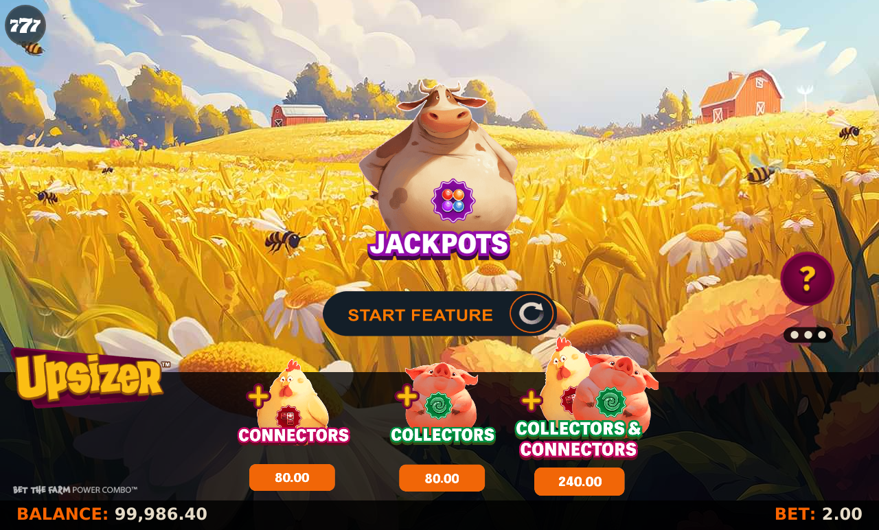 Bet the Farm Power Combo bonus buy