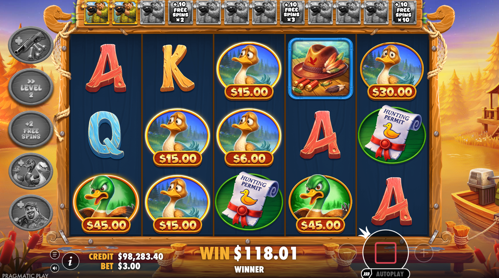 Big Duck Splash 1000 super free spins