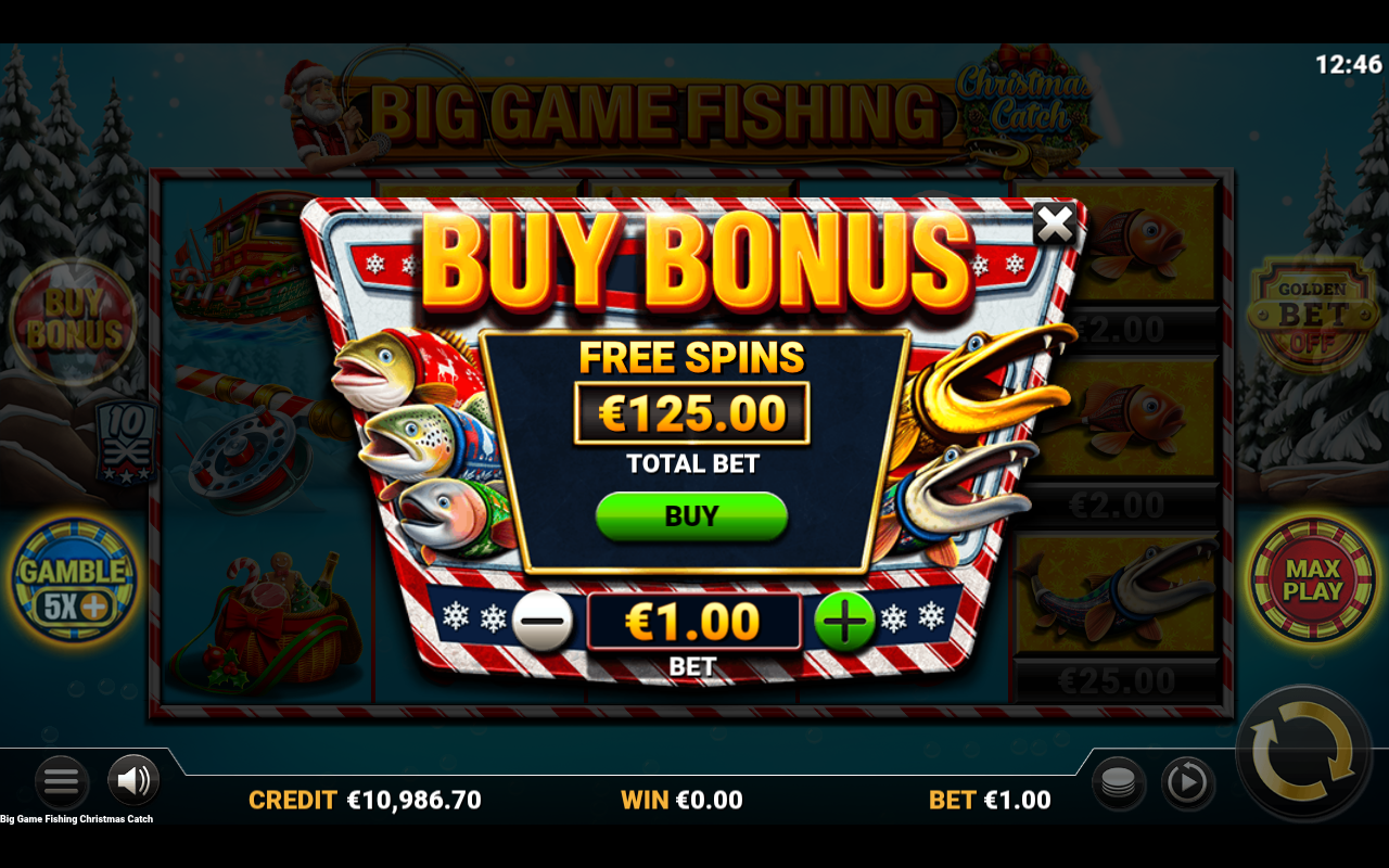 Big Game Fishing Christmas Catch bonus buy