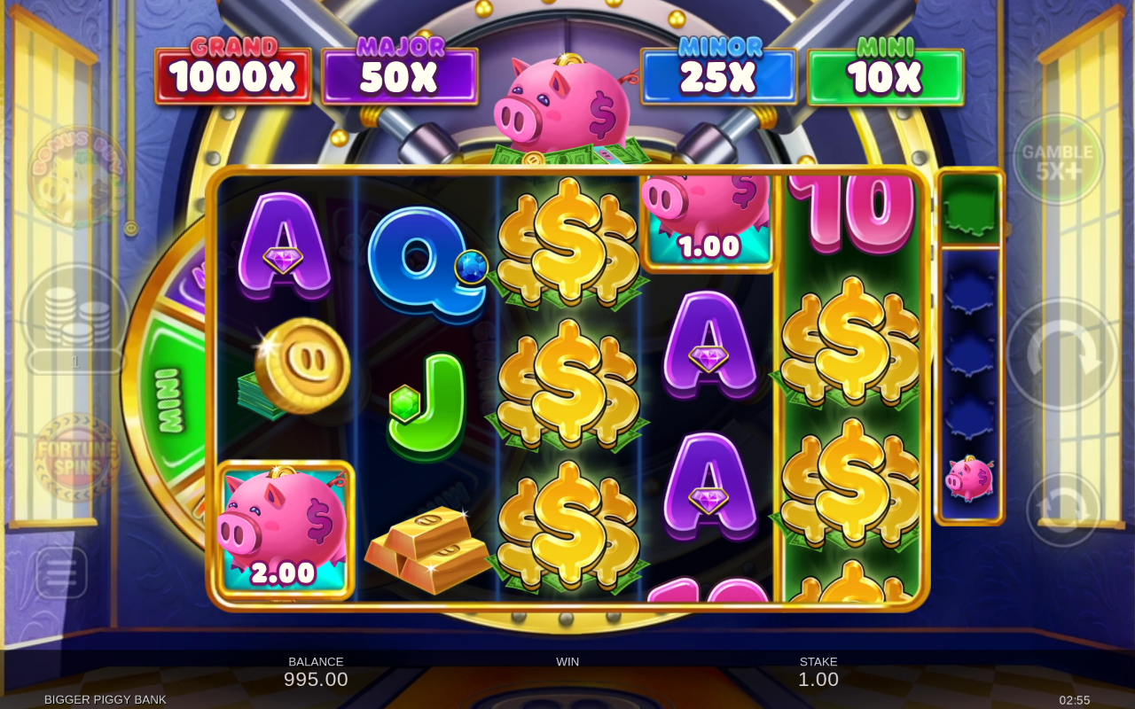 Bigger Piggy Bank gameplay