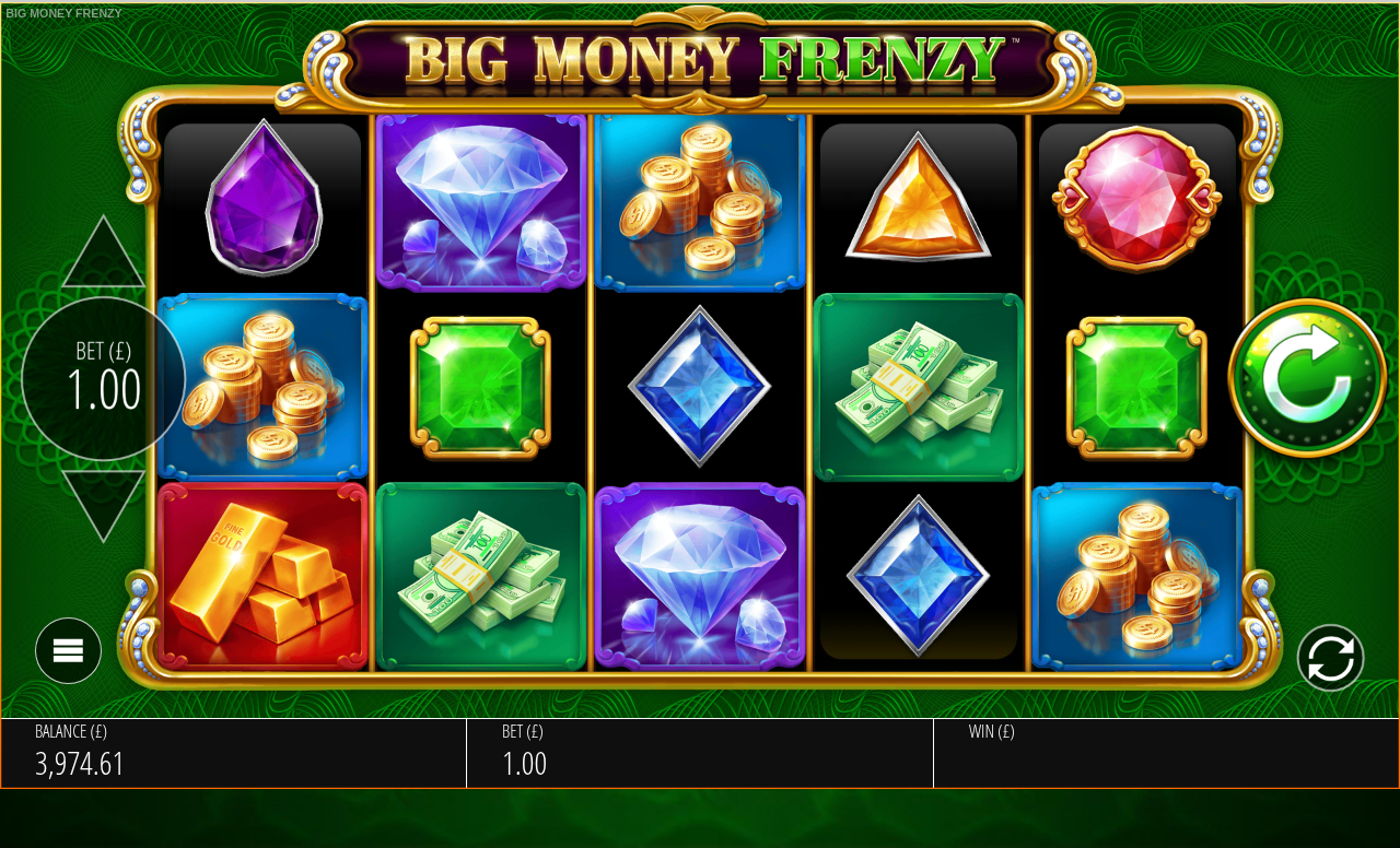 Big Money Frenzy base game