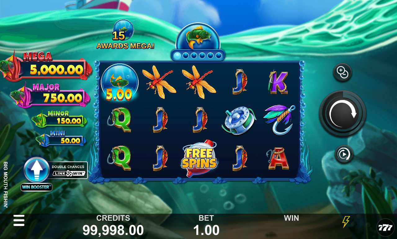 Big Mouth Fishin gameplay