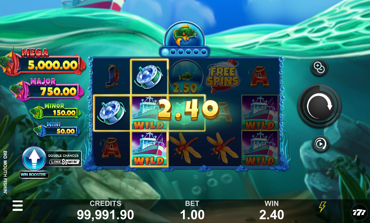 Big Mouth Fishin gameplay