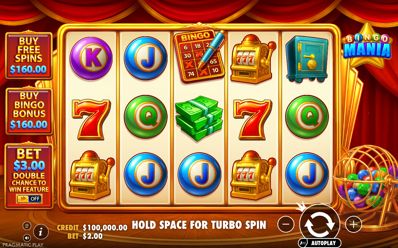 Bingo Mania base game
