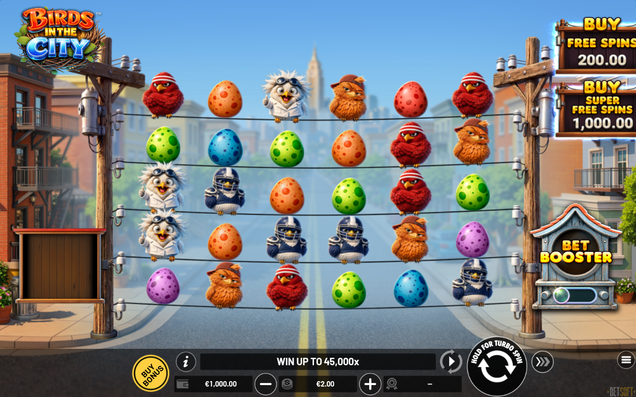 Birds in the City base game