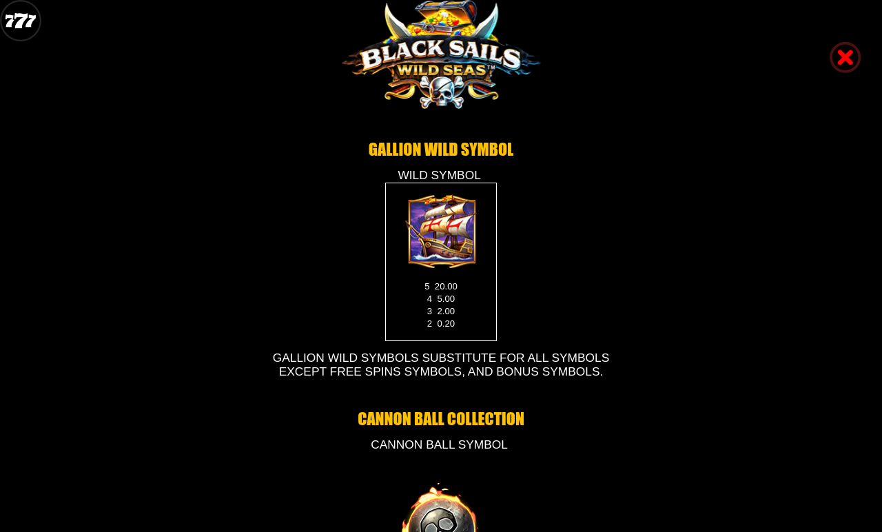 Black Sails Wild Seas information screen