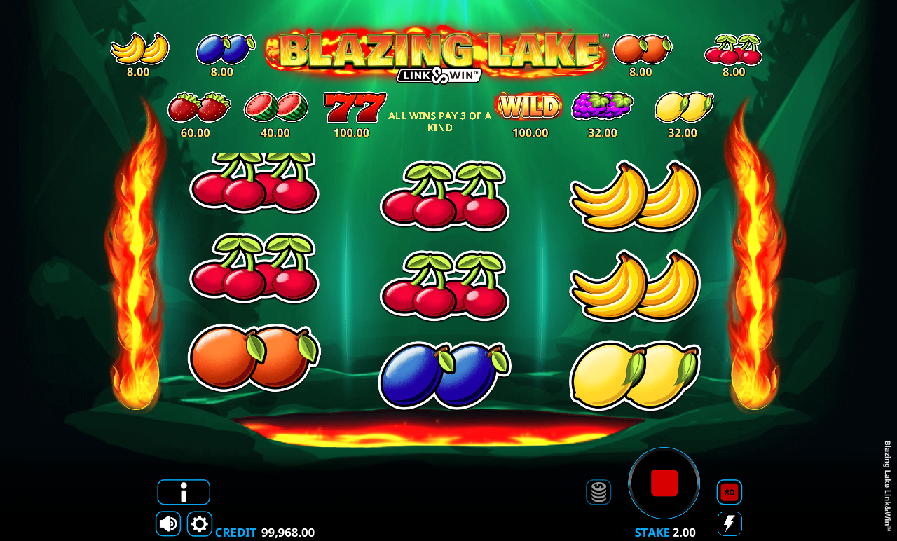 Blazing Lake Link & Win gameplay