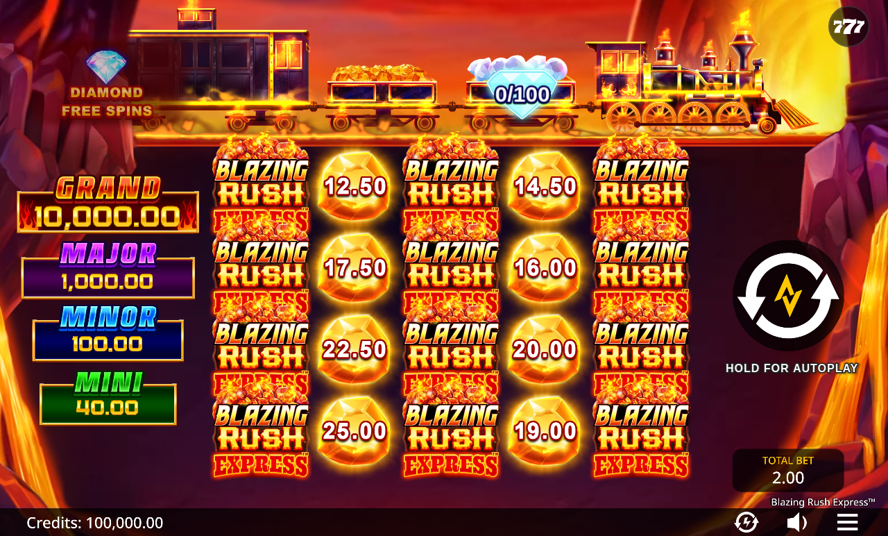 Blazing Rush Express base game