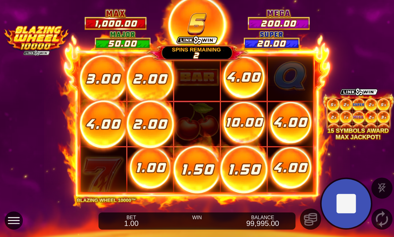 Blazing Wheel 10000 gameplay