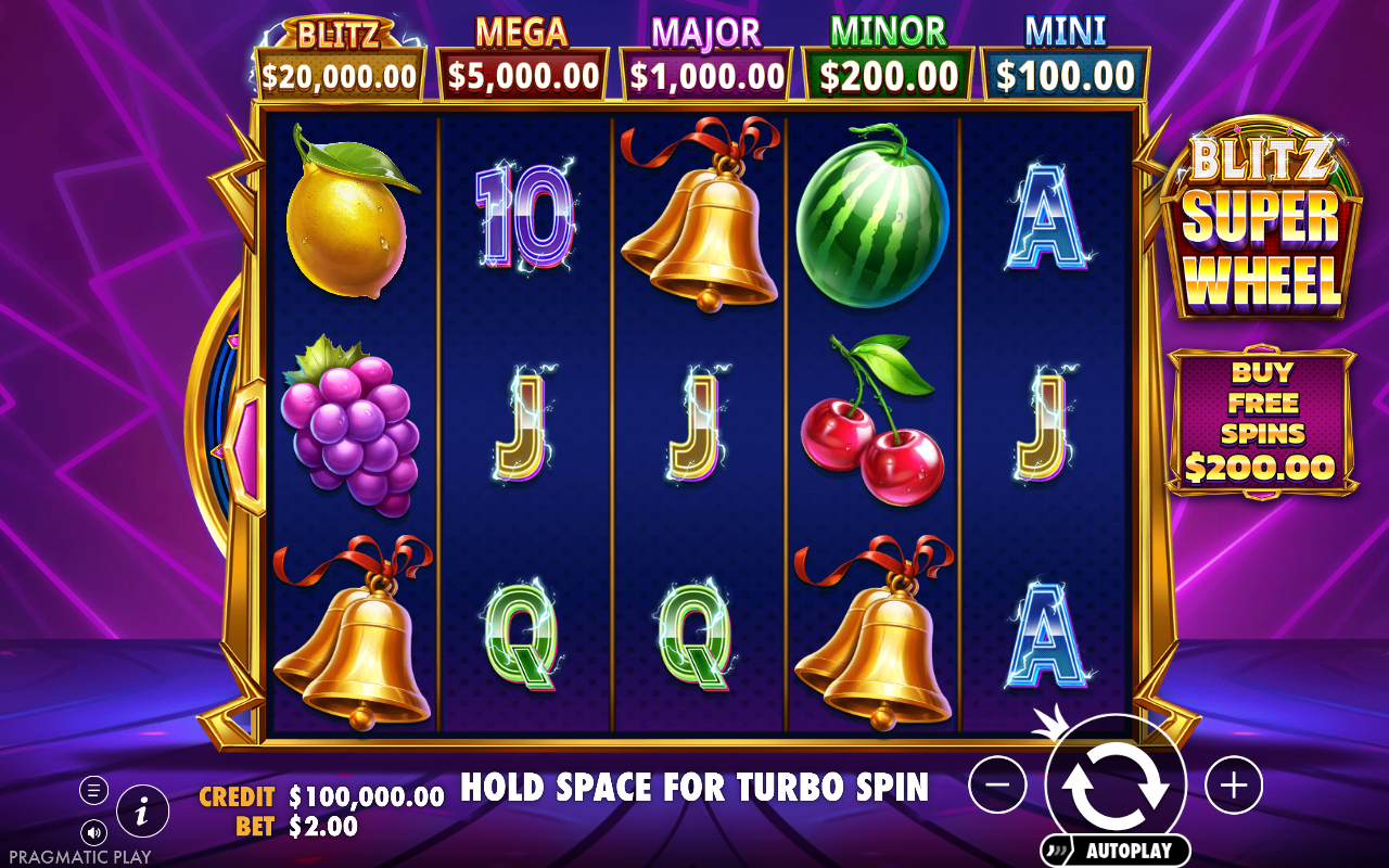 Blitz Super Wheel base game