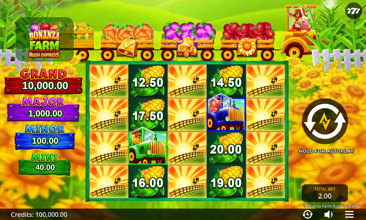 Bonanza Farm Rush Express base game