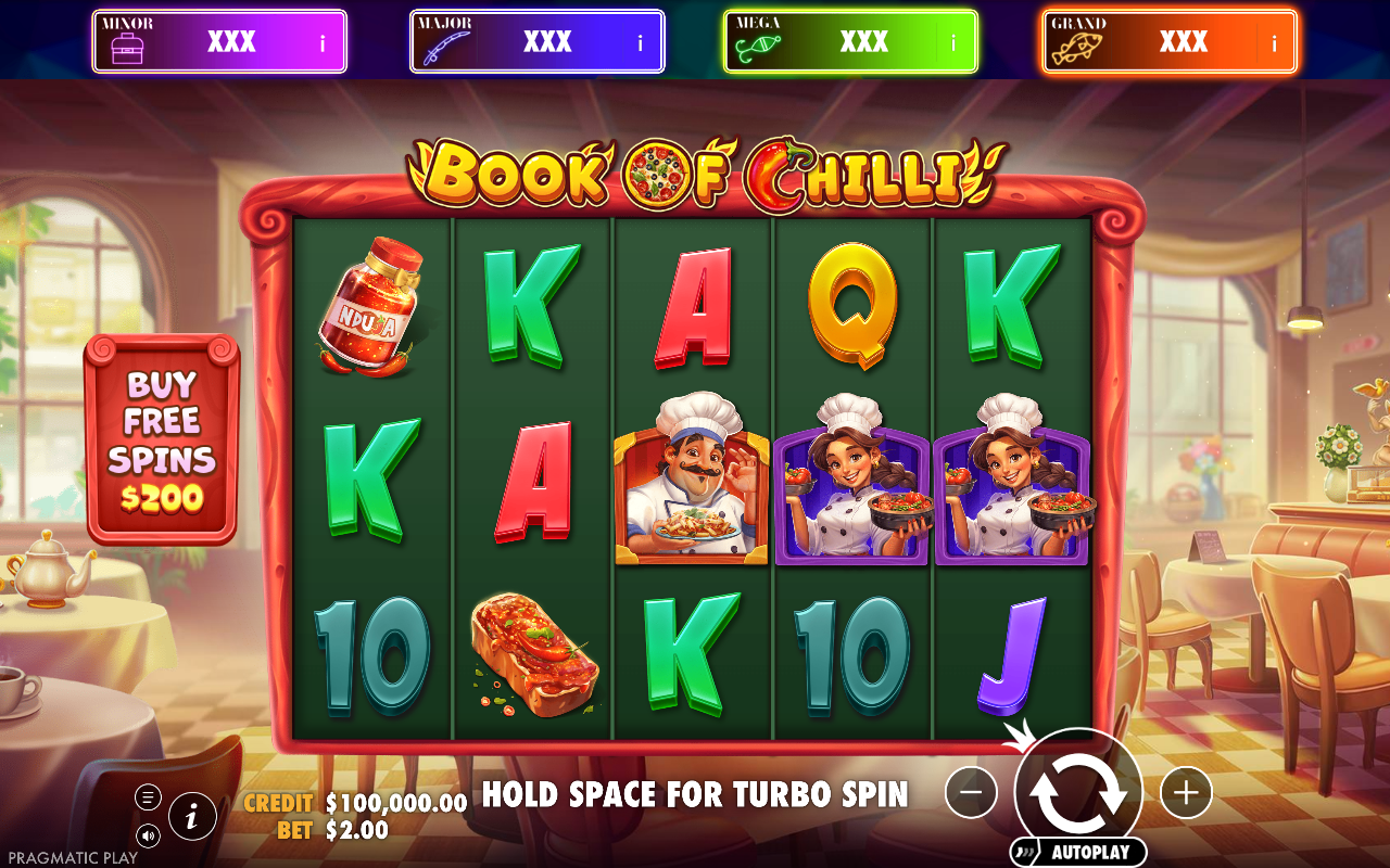 Book of Chilli - Big Bass Jackpot Bonanza base game
