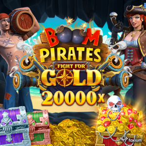 Play BOOM PIRATES FIGHT FOR GOLD Slot Game
