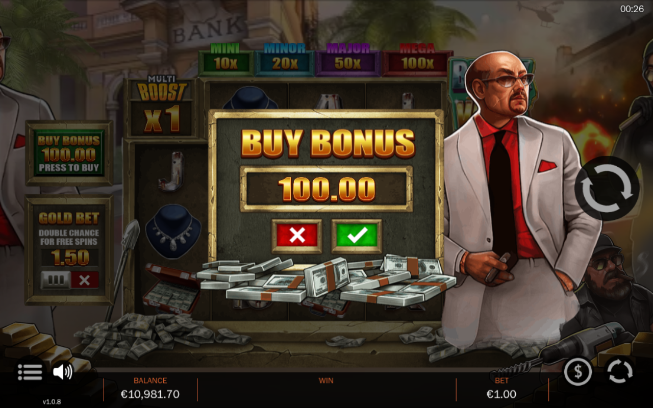 Break the Vault MultiBoost bonus buy