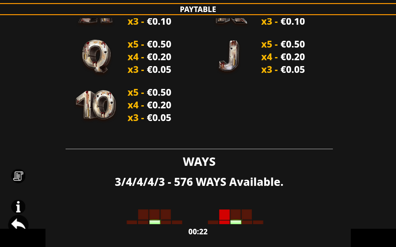 Break the Vault MultiBoost information screen