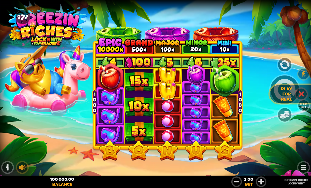 Breezin Riches LOCKNWIN base game